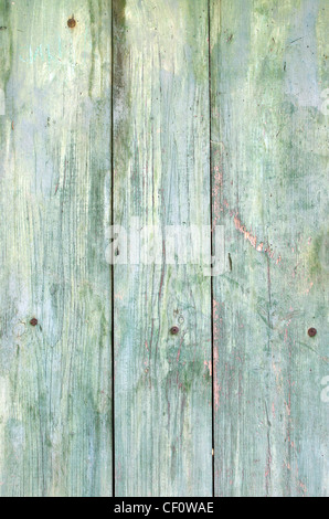 Grün, farbiges Holz Texturen mit natürlichen Muster. Stockfoto