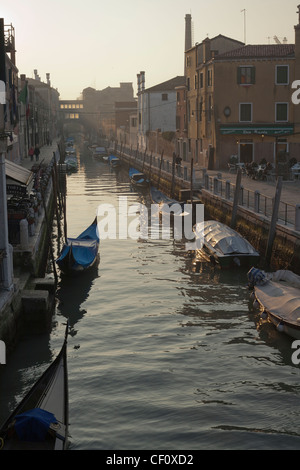 Street View von Venedig. Stockfoto