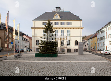 Das deutsche Uhrenmuseum Glashütte. Deutsche Uhrenmuseum Stockfoto