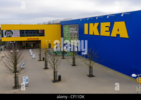 IKEA Einrichtungshaus, Belfast Stockfoto