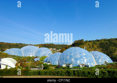 Eden-Projekt Biome Stockfoto