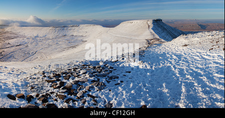 Mais-Du aus Pen y Fan, Brecon Beacons National Park, Wales Stockfoto