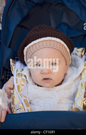 Kinder sind uns Kindergarten Schule/frühen Lernzentrum im Stadtteil Kensington sehr multikulturellen Brooklyn, NY Stockfoto