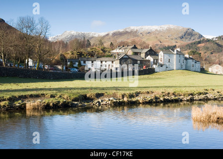 Patterdale-Dorf in Cumbria. Stockfoto