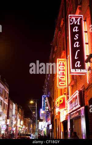 Brick Lane in London Stockfoto