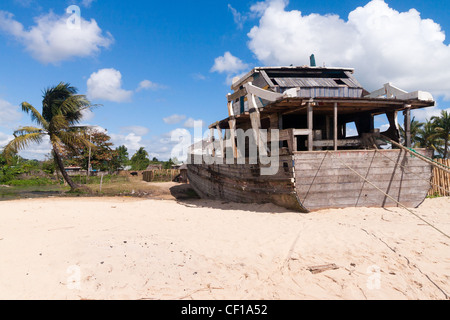 Die Werft von Antalaha, östlichen Madagaskars Stockfoto