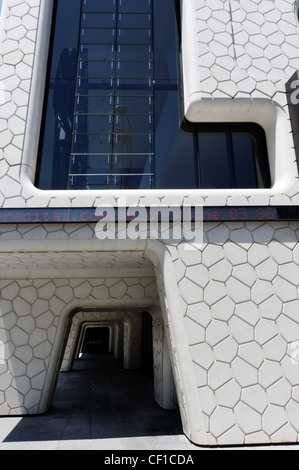 Moderne architektonische Details auf der Melbourne Recital Centre, Melbourne Australien Stockfoto