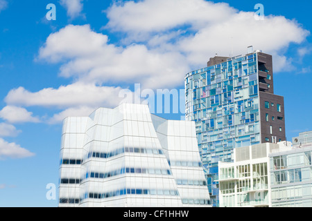 Moderne Architektur, Midtown Manhattan, New York, Vereinigte Staaten von Amerika Stockfoto