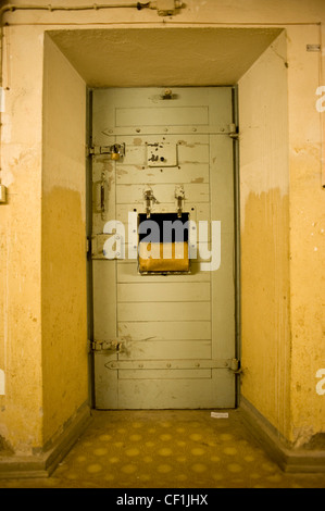 Das STASI-Gefängnis. Ehemalige sowjetische besondere Camp und Untersuchungshaft Gefängnis des Ministerium für staatliche Sicherheit DDR. Stockfoto