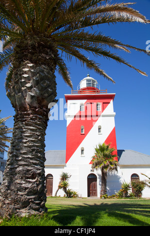 Mouille Point Lighthouse - Kapstadt Stockfoto