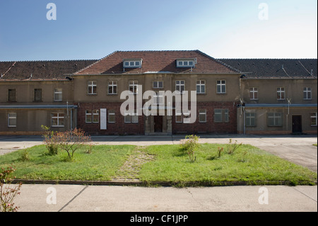 Das STASI-Gefängnis. Ehemalige sowjetische besondere Camp und Untersuchungshaft Gefängnis des Ministerium für staatliche Sicherheit DDR. Stockfoto