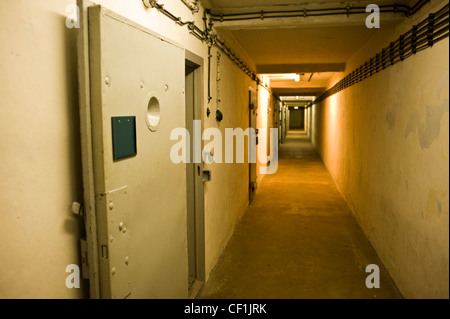 Das STASI-Gefängnis. Ehemalige sowjetische besondere Camp und Untersuchungshaft Gefängnis des Ministerium für staatliche Sicherheit DDR. Stockfoto