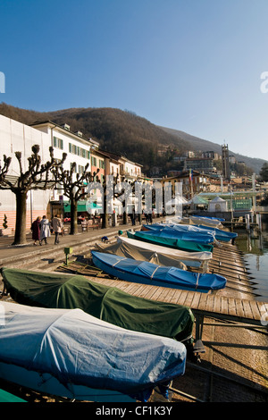 Luganersee, Campione d ' Italia, Italien Stockfoto