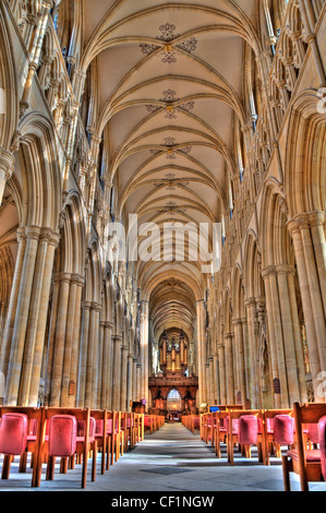 In Beverley Minster, die Pfarrkirche St. Johannes und St. Martin. Die Kirche wurde im Jahre 1425 fertiggestellt und wurde zu einem Ort von pi Stockfoto