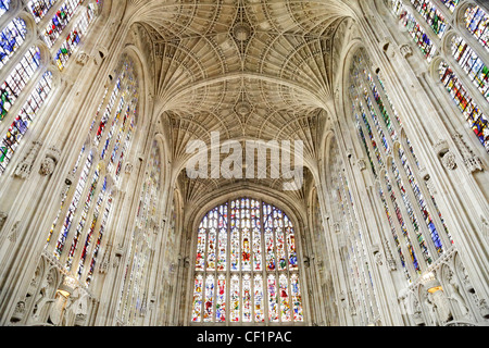 Innere des King es College Chapel, Cambridge 4 Stockfoto