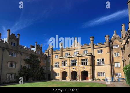 Außenansicht der Universität Sidney Sussex College in Cambridge City, Cambridgeshire, England, UK Stockfoto