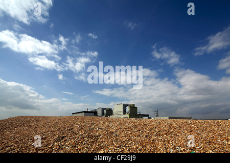 Dungeness Kernkraftwerk auf der Küste von Kent. Stockfoto