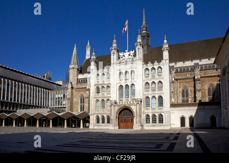 Guildhall, zeremoniellen und administrativen Zentrum der Londoner City und seine Corporation. Stockfoto