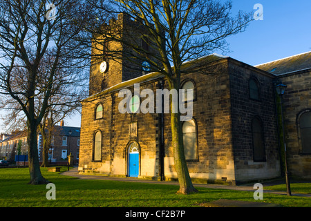 Christ Church, in der Pfarrei von North Shields, wurde ursprünglich im Jahre 1658 vor aufgebaut aus Sandstein im Jahre 1792 erbaut. Stockfoto