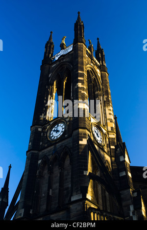 Die St.-Thomas-Kirche in der Nähe von Haymarket of Newcastle Upon Tyne, entstand im Jahre 1839 auf dem Gelände des St. Mary Magdalene, ein forme Stockfoto