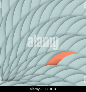 Abstrakten geometrischen Hintergrund mit Farbe Akzent Stockfoto