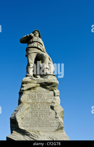 Restaurierte Grab Denkmal für 27 Rettungsboot Männer ums Leben, die deutsche Bark Mexiko im Jahre 1886 zu retten versucht. Die " Stockfoto
