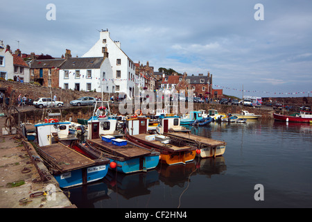 Crail Hafen an der Ost Küste von Fife Schottland UK Stockfoto