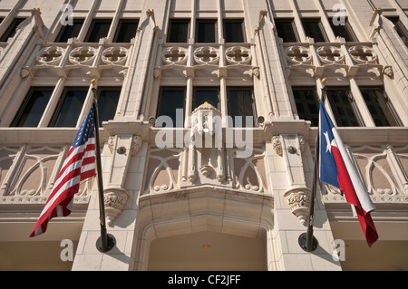 Norwood, historische Büro Turm im neugotischen Stil, das höchste Gebäude in Austin, Texas, von 1929 bis 1971 Stockfoto