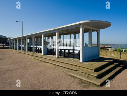 Ein Meer-Schutz auf Fort Hill in Margate. Stockfoto