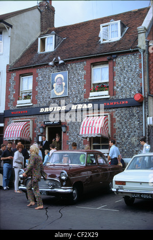 The Druids Head, Brighton, in den neunziger Jahren, England, Großbritannien Stockfoto