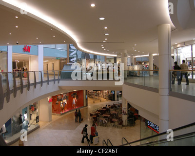 Modernes Einkaufszentrum in Norwich, Norfolk, England Stockfoto