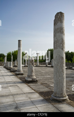 Archäologische reservieren Abritus, römische militärische Lager, später städtische Zentrum in der Provinz von Moesia Inferior im römischen Reich Stockfoto