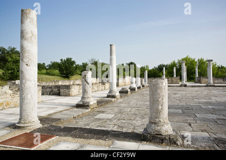 Archäologische reservieren Abritus, römische militärische Lager, später städtische Zentrum in der Provinz von Moesia Inferior im römischen Reich Stockfoto