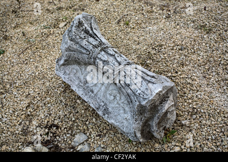 Archäologische reservieren Abritus, römische militärische Lager, später städtische Zentrum in der Provinz von Moesia Inferior im römischen Reich Stockfoto