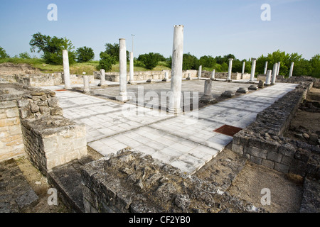 Archäologische reservieren Abritus, römische militärische Lager, später städtische Zentrum in der Provinz von Moesia Inferior im römischen Reich Stockfoto