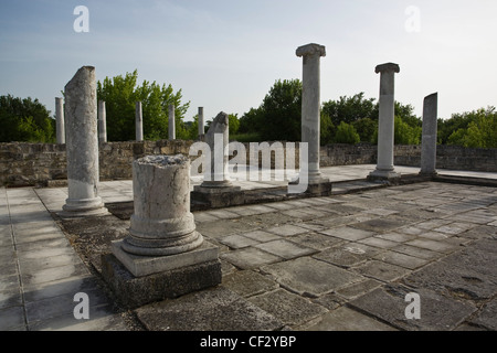 Archäologische reservieren Abritus, römische militärische Lager, später städtische Zentrum in der Provinz von Moesia Inferior im römischen Reich Stockfoto