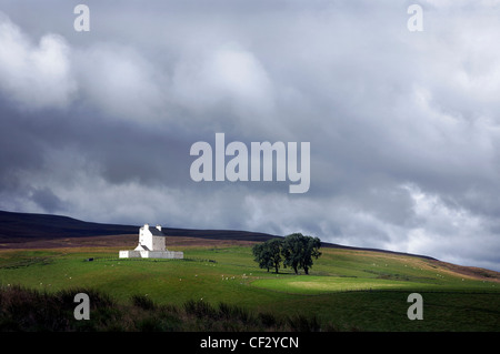 Corgarff Castle an der Spitze der Strathdon. Ursprünglich gebaut um 1550 die Burg von strategischer Bedeutung Bewachung wurde der Stockfoto