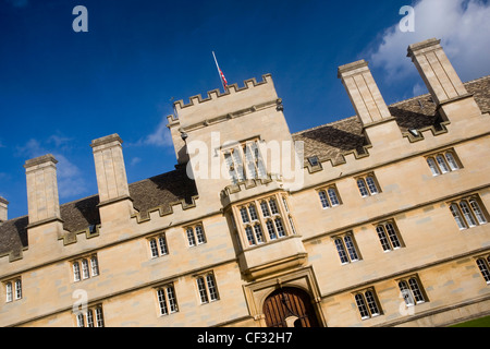 Wadham College, eines der größten Colleges der Universität Oxford, gegründet im Jahre 1610 von Dorothy Wadham. Stockfoto
