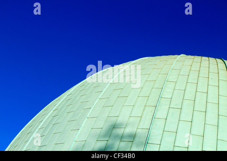 Die grüne Kuppel von Madame Tussauds in Marylebone Road. Die Kuppel der Londoner Planetarium untergebracht. Stockfoto