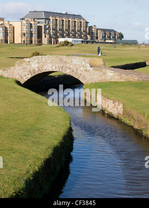 Der Old Course Swilcan Bridge St Andrews Stockfoto