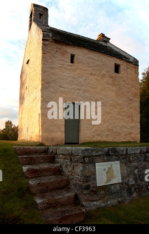 Außenansicht des befestigten Ardclach Glockenturm in der Nähe von Nairn in Schottland. Stockfoto