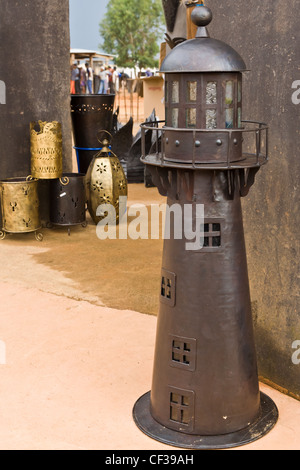 Madagassisches Handwerk Zinn in Antananarivo, Madagaskar Stockfoto