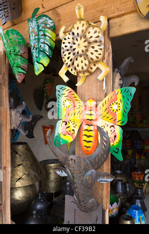 Madagassisches Handwerk Zinn in Antananarivo, Madagaskar Stockfoto