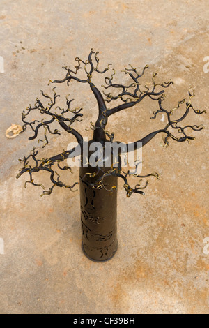 Madagassisches Handwerk Zinn in Antananarivo, Madagaskar Stockfoto