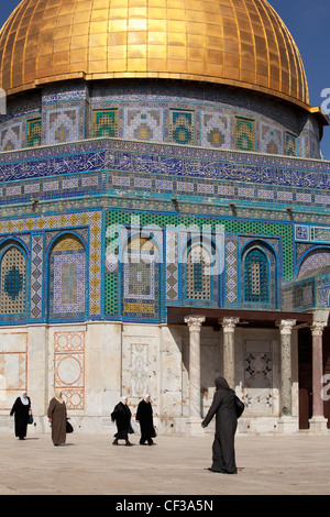 Israel, Jerusalem, Felsendom auf dem Tempelberg Stockfoto