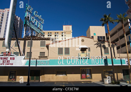 El Cortez Hotel &amp; Casino in der Innenstadt von Las Vegas Stockfoto