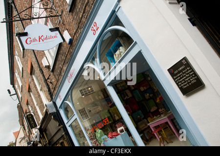 Eine Cath Kidston Ladenfront in den Straßen von York. Stockfoto