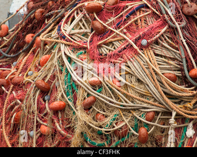 Fischernetze Stockfoto