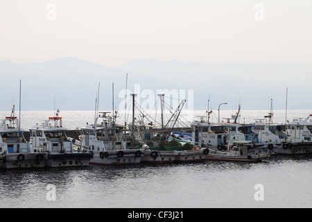 Fischerboote im Hafen Stockfoto