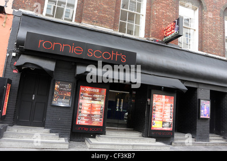 Ronnie Scotts jazz Club in Soho, Lonodon. Stockfoto